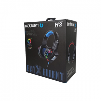 Bat X Ellent H3 RGB Gaming Headset with Noise Cancellation and Sensitive Mic Price in Pakistan | LAPTAB