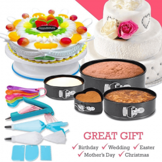 333 PCS Cake Decorating Tools Set with Piping Bags, Cake Pans, Molds, and Server Price in Pakistan | LAPTAB