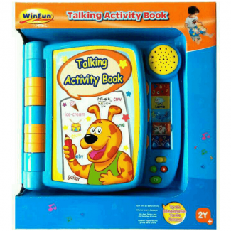 Talking Activity Book Learning Game for Kids ? Skill-Building Educational Toy Price in Pakistan | LAPTAB