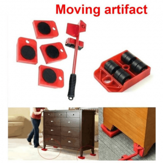 Furniture Transport Lifter Hand Tools Set with 4-Wheel Movers and Ergonomic Design Price in Pakistan | LAPTAB