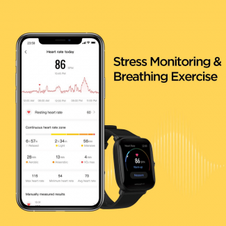Amazfit Bip U Smart Watch with 9-Day Battery, Heart Rate Monitor, GPS, Notifications Price in Pakistan | LAPTAB