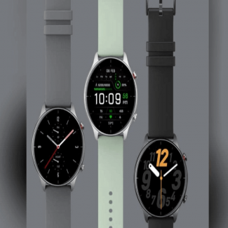Amazfit GTR 2E Obsidian Black Smart Watch with GPS, 24-Day Battery, Titanium Body Price in Pakistan | LAPTAB