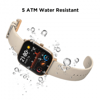 Amazfit GTS Gold Smart Watch with 14-Day Battery, GPS, Health Tracking, and Water Resistance Price in Pakistan | LAPTAB