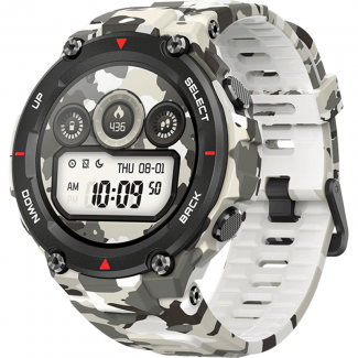 Amazfit T-Rex Camo Military-Grade Smartwatch with 20-Day Battery, GPS, Heart Rate Monitor Price in Pakistan | LAPTAB