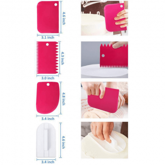 341-Piece Cake Decorating Tools Set with Turntable, Icing Bags, and Molds for Beginners Price in Pakistan | LAPTAB