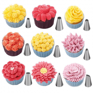 341-Piece Cake Decorating Tools Set with Turntable, Icing Bags, and Molds for Beginners Price in Pakistan | LAPTAB