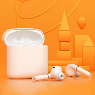 Haylou T19 Wireless Earbuds White with Noise Cancelling, BT 5.0, 30H Playtime Price in Pakistan | LAPTAB