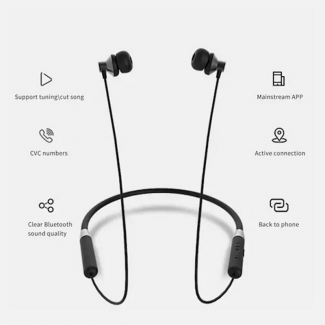 Lenovo HE05 Neckband Headphones Waterproof Bluetooth Sweatproof with 120H Standby Price in Pakistan | LAPTAB