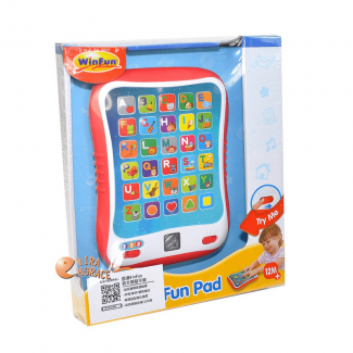 Interactive I-Fun Pad Learning Toy for Kids with Letters, Shapes, Sounds & Music Price in Pakistan | LAPTAB