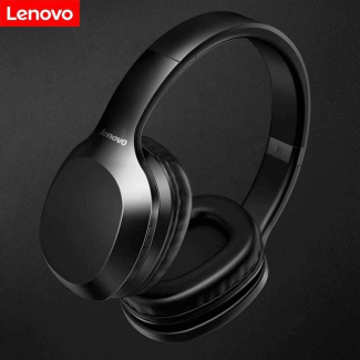 Lenovo HD100 Bluetooth Headphones with 40mm Speakers, 20H Playback, Mic, Black Price in Pakistan | LAPTAB