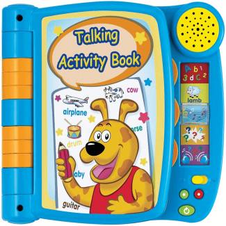 Learning Game Talking Activity Book for Kids - Skill Building and Interactive Play Price in Pakistan | LAPTAB