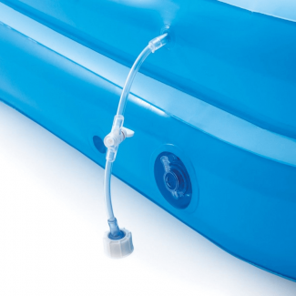 Center Inflatable Kids Spray Wading Pool with Slide, Games, and 493L Capacity Price in Pakistan | LAPTAB