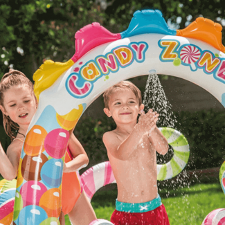 Inflatable Swimming Pool with Water Slide 95x191x130cm, 381L Capacity, Durable PVC Price in Pakistan | LAPTAB