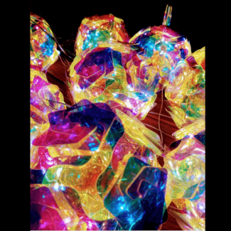 16 Pcs Crystal Flower Ball Fairy Lights, 14M String, USB & Battery Powered Price in Pakistan | LAPTAB