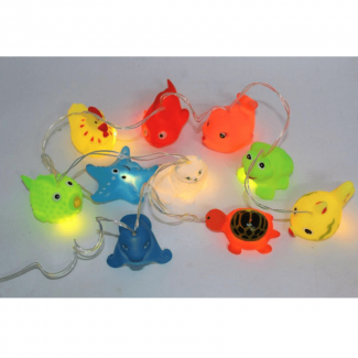 Cute Rubber Animal Fairy Lights for Kids Room, Warm White, Indoor/Outdoor Use Price in Pakistan | LAPTAB