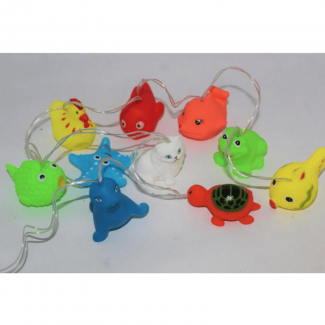 Cute Rubber Animal Fairy Lights for Kids Room, Warm White, Indoor/Outdoor Use Price in Pakistan | LAPTAB