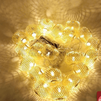 LED Golden Fairy Lights, 20 LEDs per 3m String for Indoor and Outdoor Decor Price in Pakistan | LAPTAB