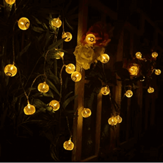 LED Golden Fairy Lights, 20 LEDs per 3m String for Indoor and Outdoor Decor Price in Pakistan | LAPTAB