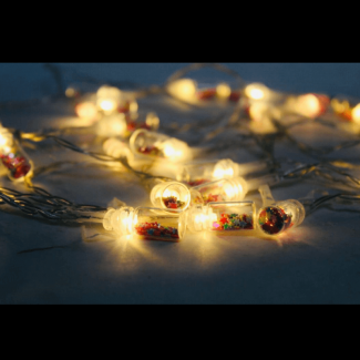 Bottles Fairy Light with 20 Warm LED Lights on 10m String for Party and Wedding Decor Price in Pakistan | LAPTAB
