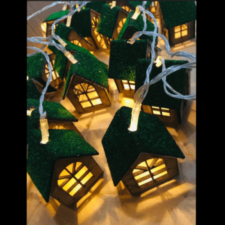 House Fairy Light 20 LED Tiny House String Lights 3M USB and Battery Powered Price in Pakistan | LAPTAB