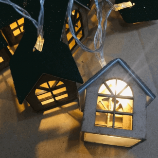 House Fairy Light 20 LED Tiny House String Lights 3M USB and Battery Powered Price in Pakistan | LAPTAB