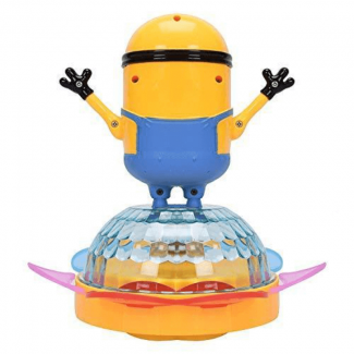 Spin Musical Dancing Minions 4D Toy with Lights and Music for Toddlers 1+ Price in Pakistan | LAPTAB