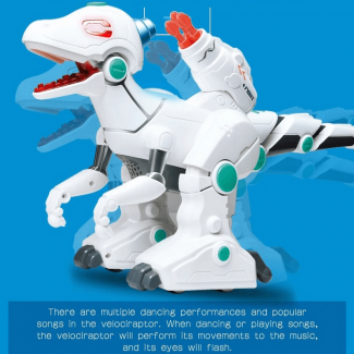 RC Dinosaur Robot Fire Dragon Toy with Remote Control, Lights, Music, Ages 3+ Price in Pakistan | LAPTAB
