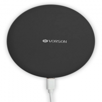Vorson Qi Wireless Boost Up Charging Pad Slim Portable Round Design with Safety Features Price in Pakistan | LAPTAB