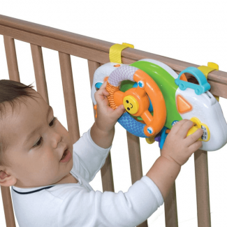 Musical Baby Stroller Driver Toy with Sound Effects, Melodies, and Movable Rings Price in Pakistan | LAPTAB