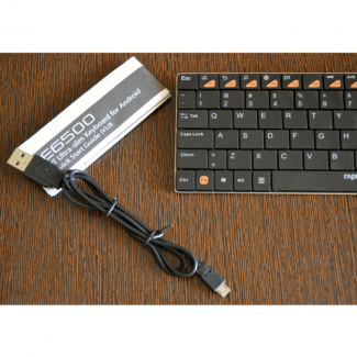 Rapoo E6500 Mini Ultra Thin Bluetooth Keyboard for Android Tablets with Rechargeable Battery Price in Pakistan | LAPTAB