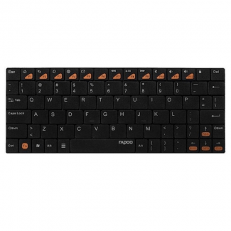 Rapoo E6500 Mini Ultra Thin Bluetooth Keyboard for Android Tablets with Rechargeable Battery Price in Pakistan | LAPTAB