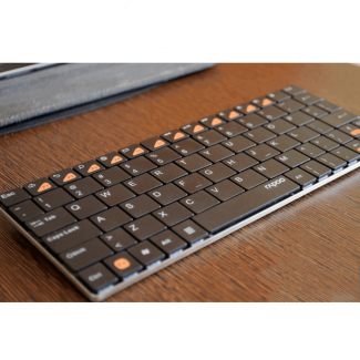 Rapoo E6500 Mini Ultra Thin Bluetooth Keyboard for Android Tablets with Rechargeable Battery Price in Pakistan | LAPTAB
