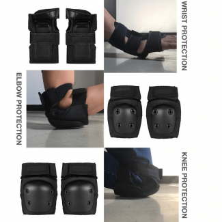 6pcs Children's Cycling and Skating Protective Gear Pads Set for Knees and Elbows Price in Pakistan | LAPTAB