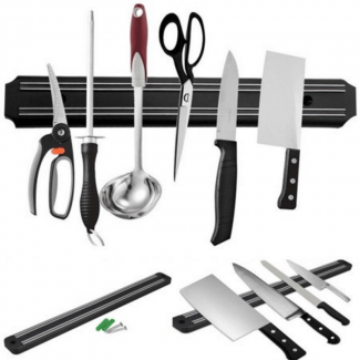 Magnetic Kitchen Knife and Utensil Holder Strip with High Strength ABS Frame Price in Pakistan | LAPTAB