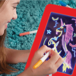 3D Magic Pad LED Writing Board with Pen for Drawing, Tracing, and Sketching Price in Pakistan | LAPTAB