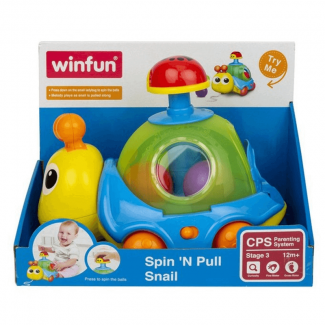Kids Spin N Pull Snail Play Toy with Melody, Spinning Balls, and Counting Learning Price in Pakistan | LAPTAB