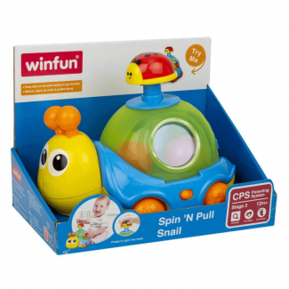 Kids Spin N Pull Snail Play Toy with Melody, Spinning Balls, and Counting Learning Price in Pakistan | LAPTAB