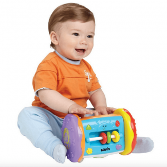 Baby Musical Spinning Wheel Fun Toy for Crawling and Coordination Development, Ages 6 Months+ Price in Pakistan | LAPTAB