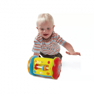 Baby Musical Spinning Wheel Fun Toy for Crawling and Coordination Development, Ages 6 Months+ Price in Pakistan | LAPTAB