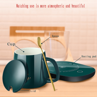 Electric Heating Pad Coffee Mug Warmer with Gravity Sensor, USB Powered, 55?C Price in Pakistan | LAPTAB