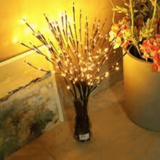 LED Branch Light 25 Inch with 24 Warm White LEDs, USB and Battery Powered Price in Pakistan | LAPTAB