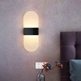 Led Acrylic Wall Lamp Modern Indoor Light for Artistic Home Decor Price in Pakistan | LAPTAB