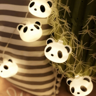 10 LED Panda String Lights, Warm White, Energy Saving, Indoor & Outdoor Use Price in Pakistan | LAPTAB