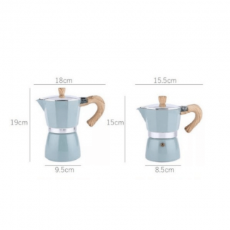 Classical Espresso Machine 150ml Mocha Pot Stovetop Coffee Maker Aluminum Price in Pakistan | LAPTAB
