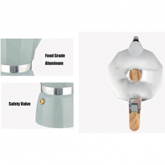 Classical Espresso Machine 150ml Mocha Pot Stovetop Coffee Maker Aluminum Price in Pakistan | LAPTAB