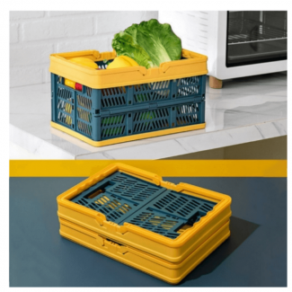 Multifunctional Collapsible Car Storage Basket