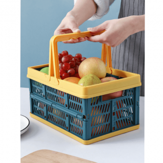 Multifunctional Collapsible Car Storage Basket with Handle, Large Capacity, Folding Design Price in Pakistan | LAPTAB