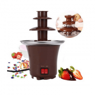 Mini Chocolate Fountain Machine with 3-Tier Tower and Easy 2-Button Operation Price in Pakistan | LAPTAB