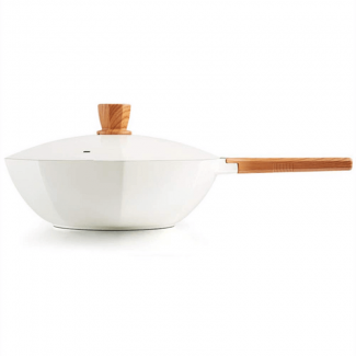 Octagonal Maifan Stone Non Stick Pan with Lid for Electric & Ceramic Stoves Price in Pakistan | LAPTAB