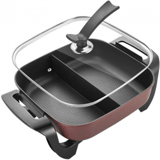 Non Stick Electric Skillet 2 Portion with Temperature Control and Ceramic Coating Price in Pakistan | LAPTAB